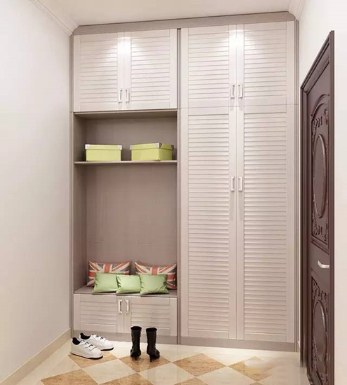 鞋柜还用来放鞋?组合衣柜设计也是可以的(图)