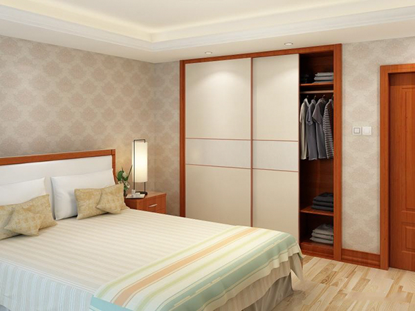 实用型两门衣柜设计 小户型卧室家具首选