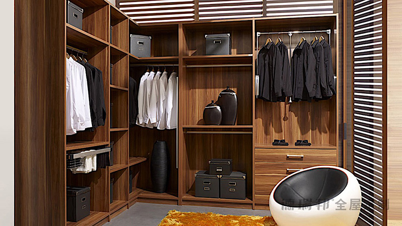 德瑞邦全屋定制  现代 膜压 简欧 双饰面 衣帽间  衣柜合集 衣帽间