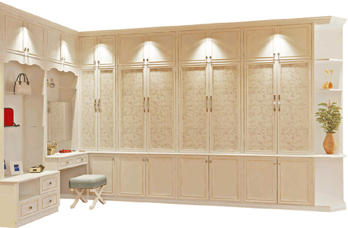 好莱客-伊莲系列 欧式风格衣柜图片